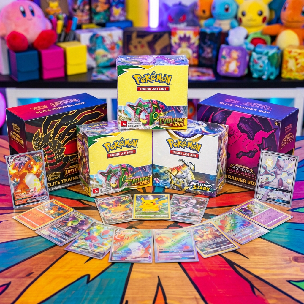 Bộ sưu tập thẻ bài Pokemon TCG chính hãng